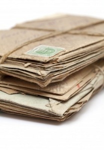 Do you have a stack of envelopes? Letters from an important person or documenting an important event?